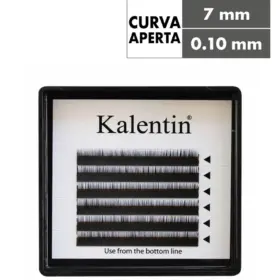 Kalentin Extensión de Cejas Curl I Black 7mm